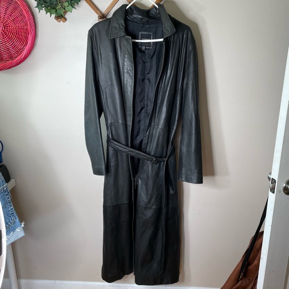 Colebrook & co outerwear vintage genuine leather black...